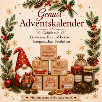 Schwabes Genuss - Adventskalender  - Jeden Tag eine besondere Überraschung