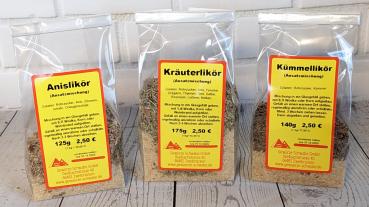 Liköransatzmischungen 3er Set "Kräuter"