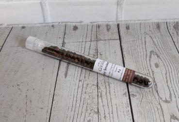 Reagenzgläschen gefüllt mit Whisky Smoked Pepper