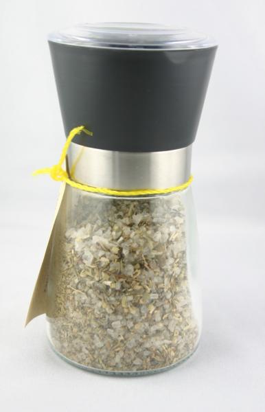 Gewürzmühle mit 120g mediterranem Kräutersalz