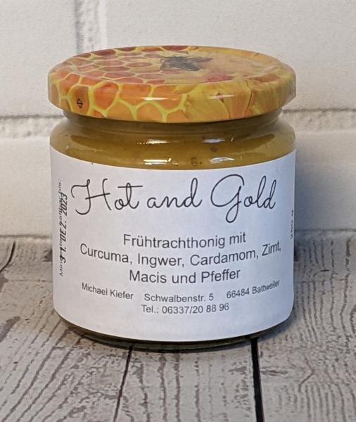 Hot and Gold - Honig mit Ingwer und Curcuma