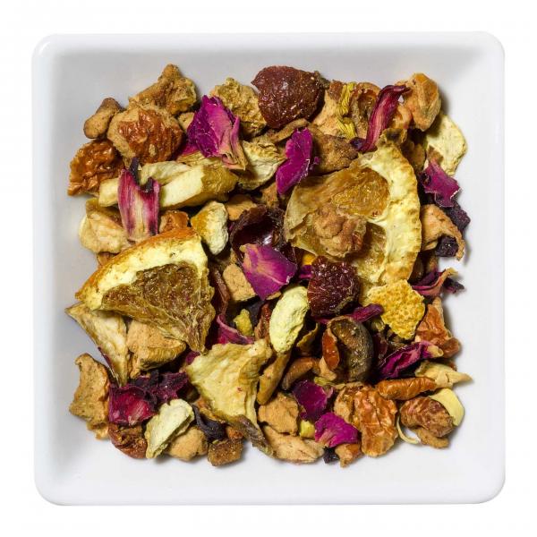 Früchtetee Wildorange - säurearm, natürlich aromatisiert -