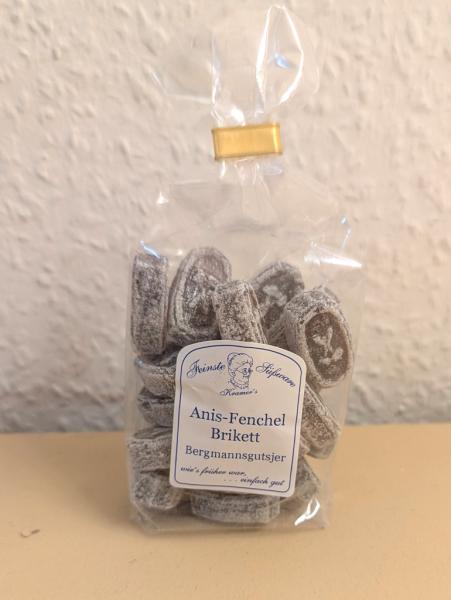 Anis-Fenchel Briketts (Bergmannsgutsje) 120 g