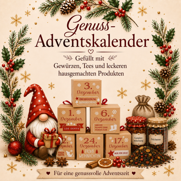 Schwabes Genuss - Adventskalender  - Jeden Tag eine besondere Überraschung