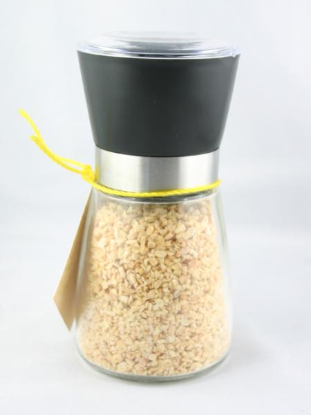 Gewürzmühle mit 100g Knoblauchgranulat