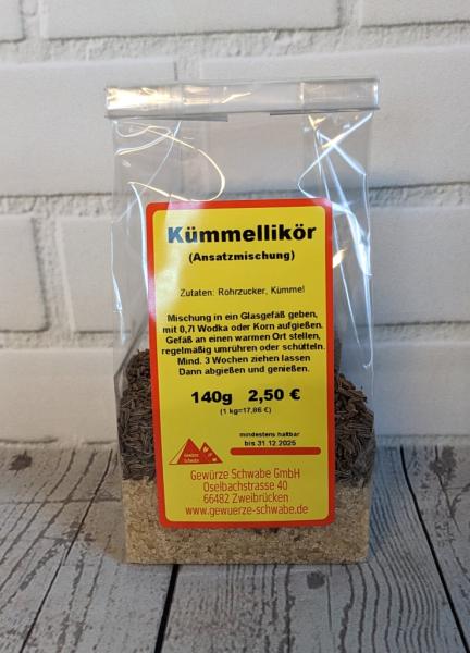 Kümmellikör Ansatzmischung